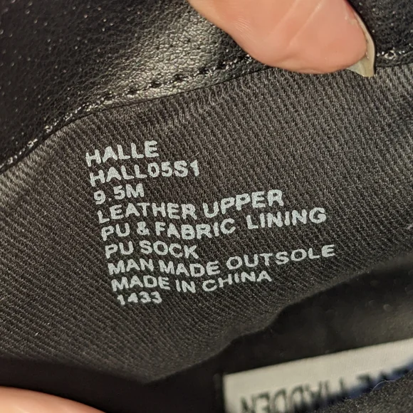 NWOT Steve Madden leather halle boots - Picture 8 of 16